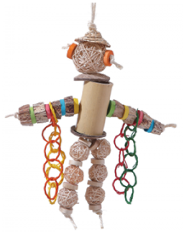 🚨 25% OFF the Scarecrow Hanging Bird Toy! 🦜🎉