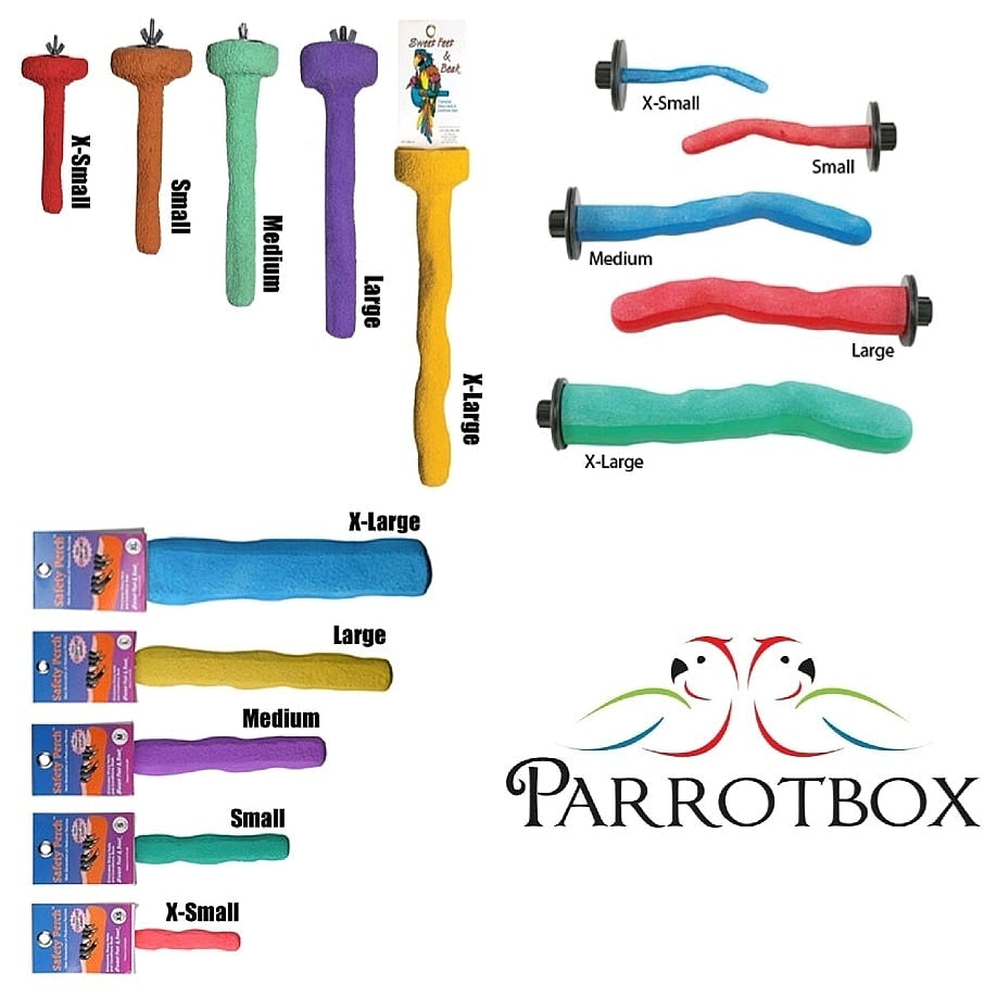 Sweet Feet & Beak Bird Perches: Healthy Feet, Happy Birds