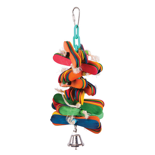 kazoo pop stick and bell toy