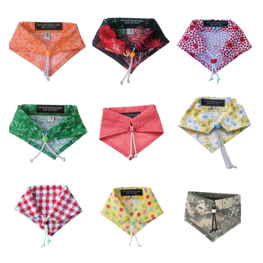 Stepping Out in Style: Birdie Bandanas for Your Feathered Friend