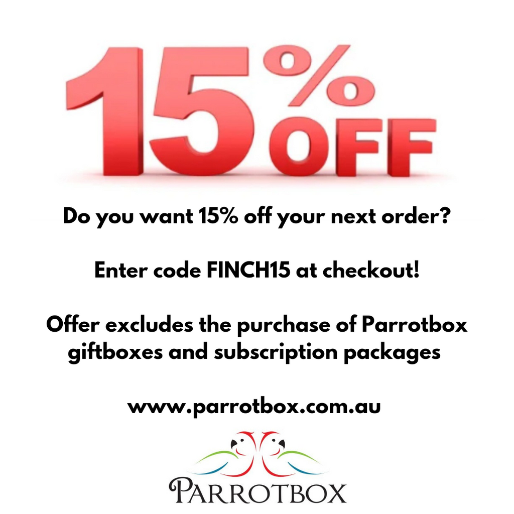 Get 15% Off Your Next Parrotbox Order!