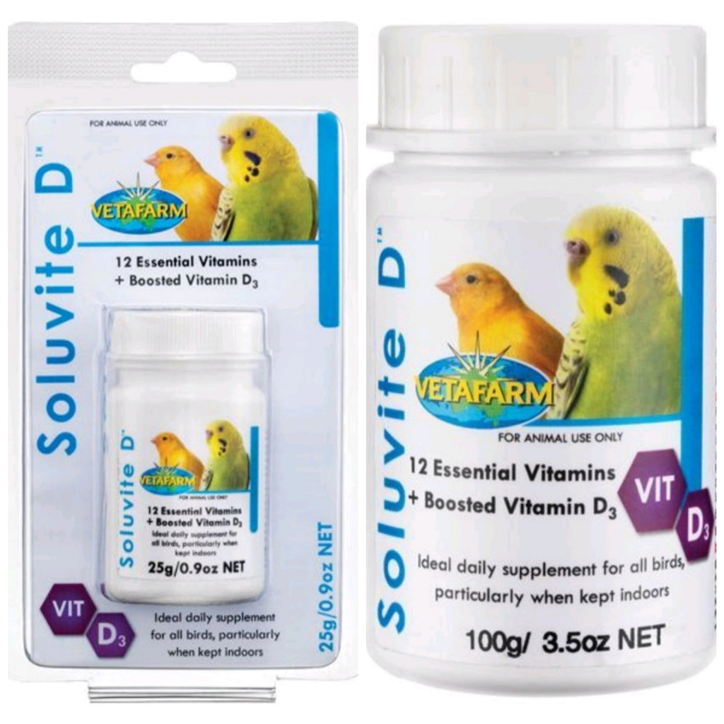 Did you know birds need Vitamin D3 too?