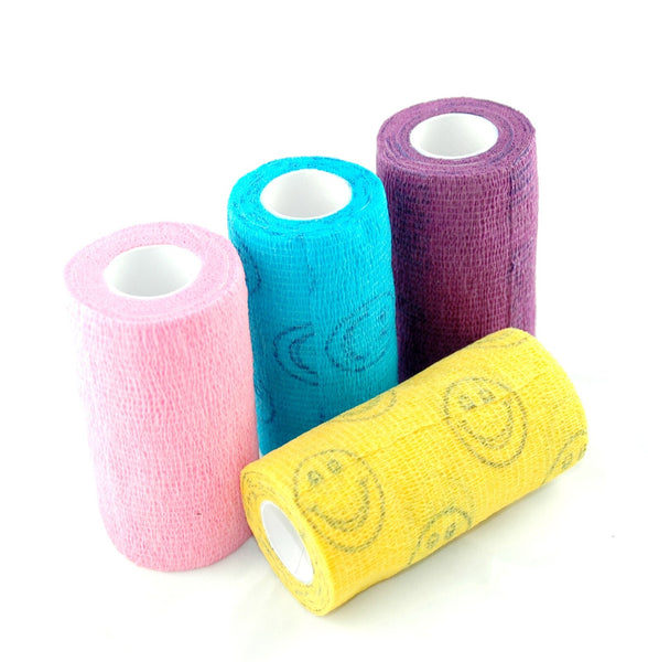 Cohesive Bandage for bird stands - Assorted (5cm x 4.5mt)