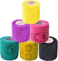 Cohesive Bandage for bird stands - Assorted (5cm x 4.5mt)