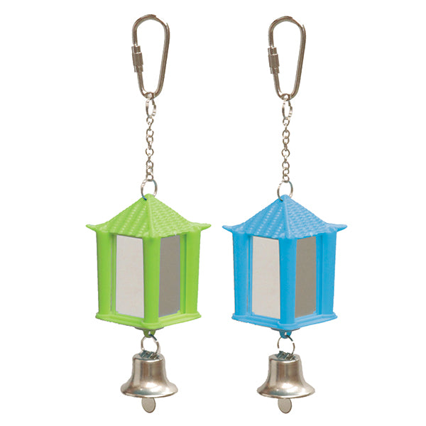 Lantern Mirror with Bell