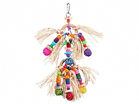 Parrotbox pet supplies sisal parrot toy, large bird toy australia