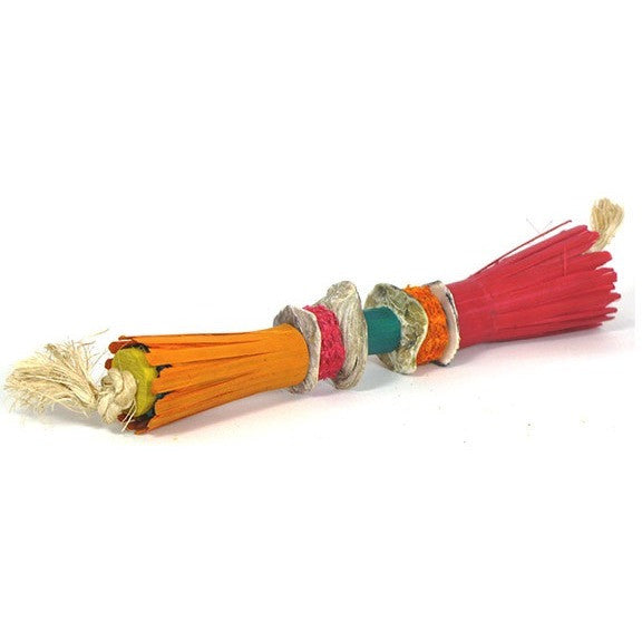 Double Flower Foot Toy-PARROTBOX PET SUPPLIES