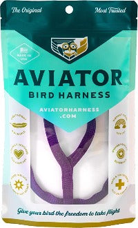 Aviator Harness Small Purple