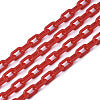 Chain Plastic 19mm Link x 10mt Red