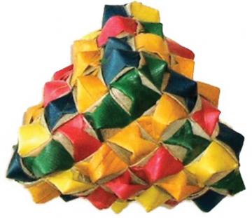 Woven Foot Toy Diamond Small